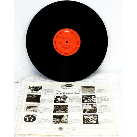 1971 Rod Stewart Every Picture Has A Story 12" Vinyl Album LP Mercury Record - Picture 5 of 8